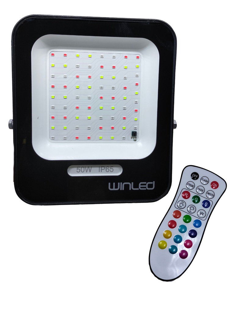 WIN- REFLECTOR LED 50W SMD RGB C/CONTROL REM