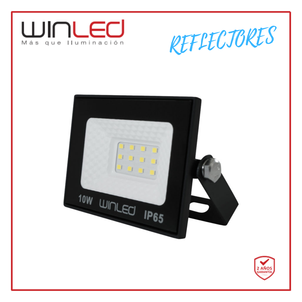 WIN- REFLECTOR SLIM LED 10W SMD BLANCO FRÍO