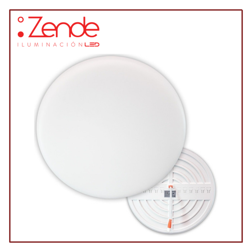 ZEN- PANEL SIN BORDE ADAPTABLE 10W BLANCO CALIDO ZENDE