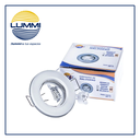 LUM- ARO METÁLICO REDONDO LISO BCO P/MR11