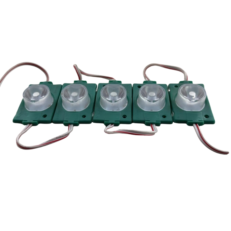 GEN- 5pz MÓDULO SÚPER LED CON ÓPTICA 1.4W VERDE