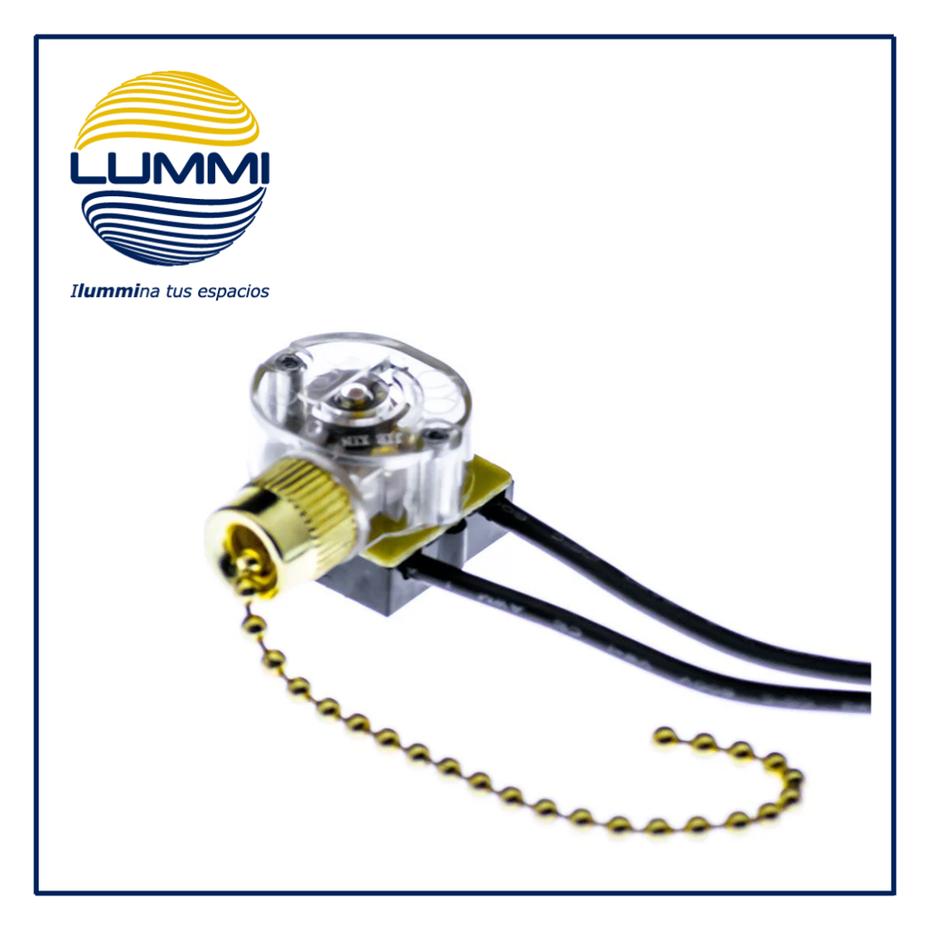 LUM- INTERRUPTOR CON CADENA Y