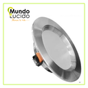 [TD9B] MLU- LÁMPARA REDONDA SATÍN EMPOTRABLE DE LED 9W BLANCO FRIO