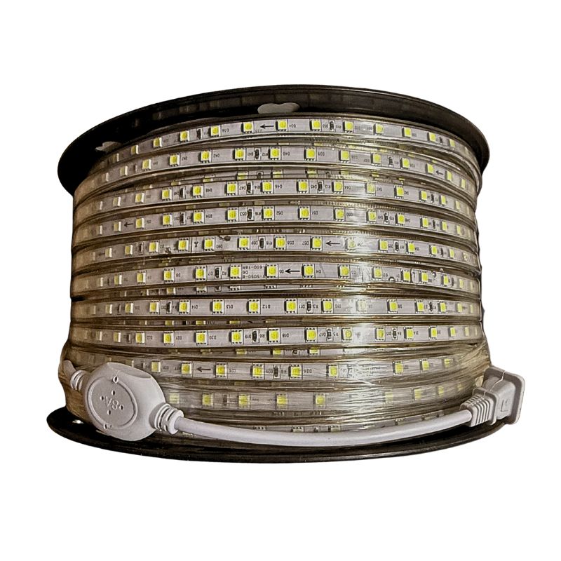 TSH- MANGUERA LED 60L/M 5050 BCO. FRIO 100M