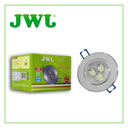 JWJ- PANEL LED EMPOTRABLE 3W FRIO BISEL SATÍN