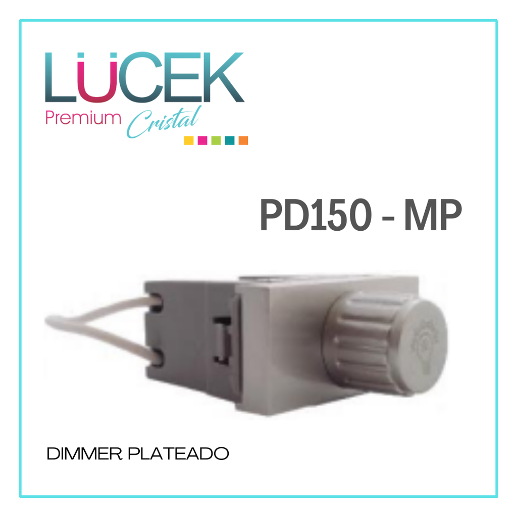 LCK- DIMMER PLATEADO