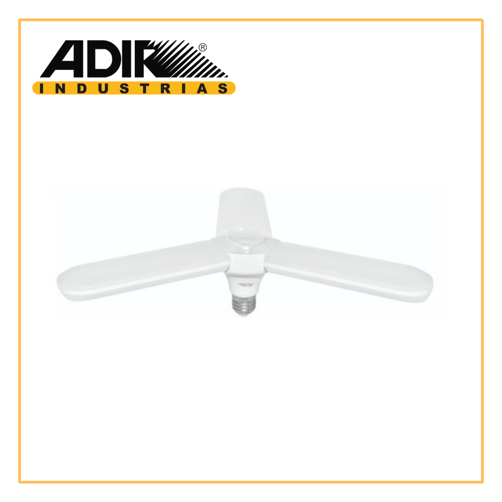 ADI- LÁMPARA LED 40W TIPO VENTILADOR E27 BLANCO
