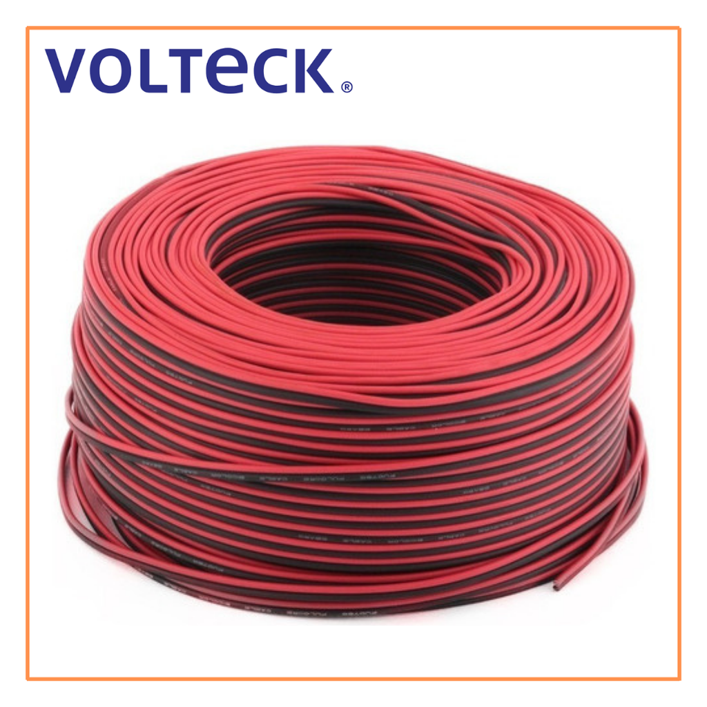 TRU- CABLE PARA BOCINA 18AWG BICOLOR 1M