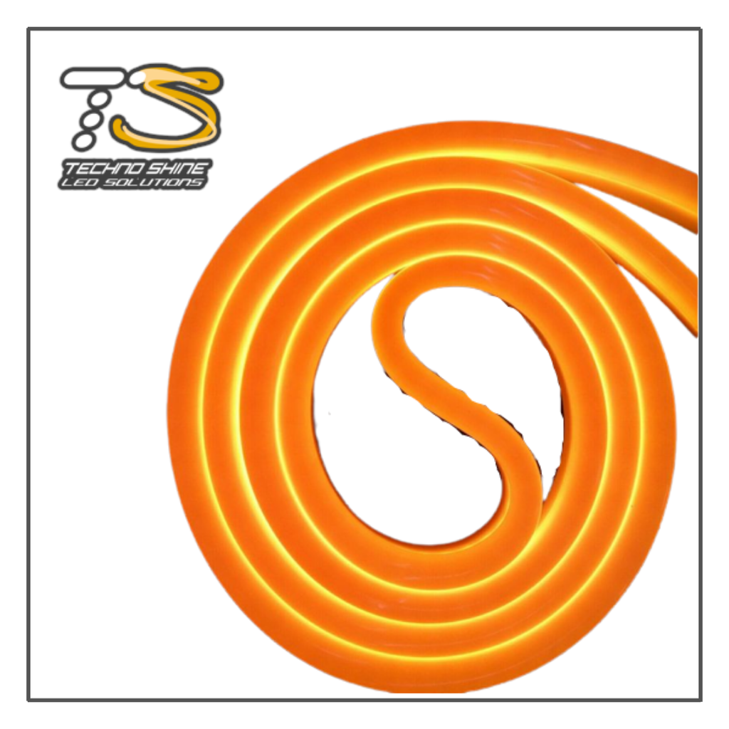 TSH- BLISTER LED NEÓN 5M 12V NARANJA 1M