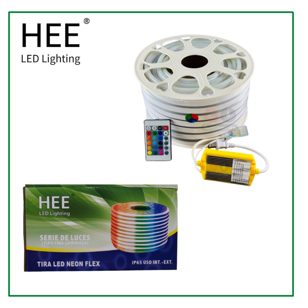 HEE- MANGERA NEON RGB FLEXIBLE 25MTS