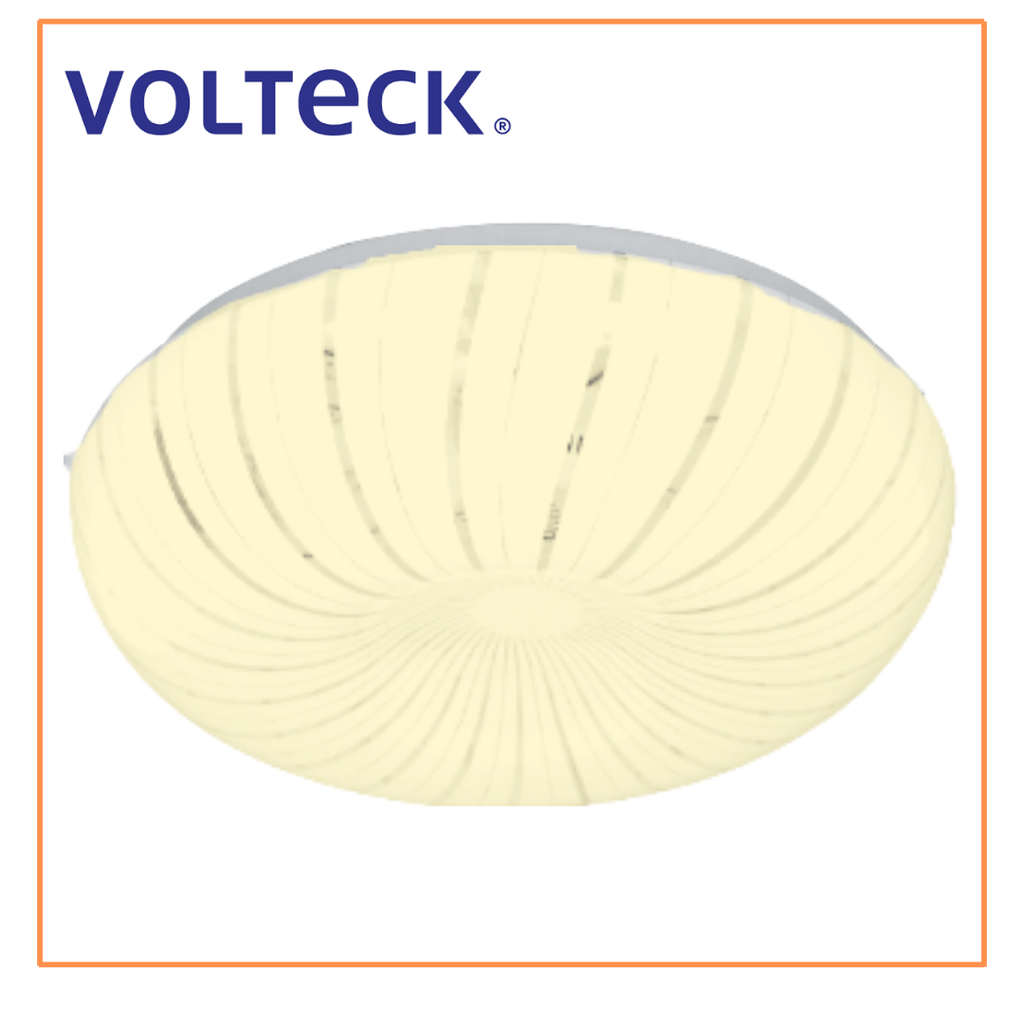 TRU- PANERA LED TIPO PLAFÓN DECORATIVO 15W LUZ CALIDA