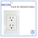 INN- PLACA CONTACTO DOBLE BCO