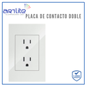 [APL-204] INN- PLACA CONTACTO DOBLE BCO