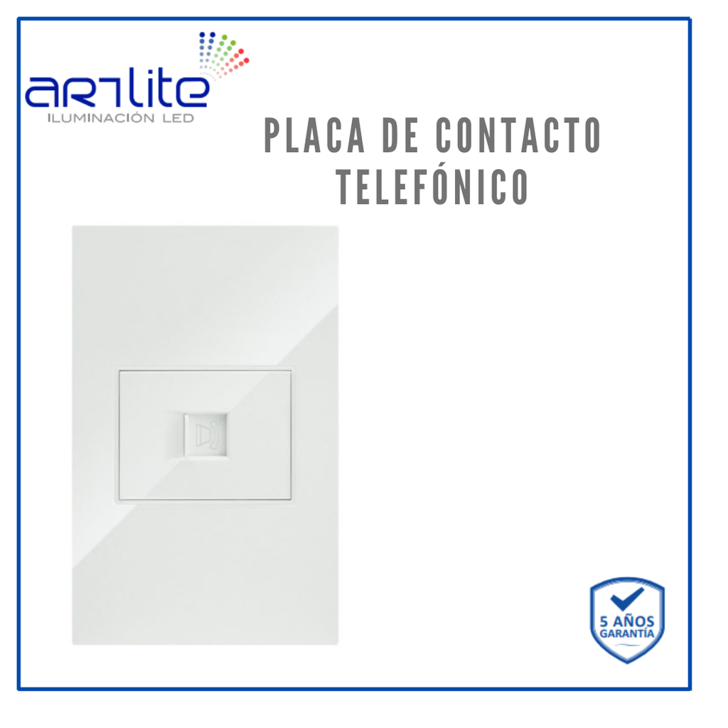 [APL-208] INN- PLACA CONTACTO TELÉFONO BCO