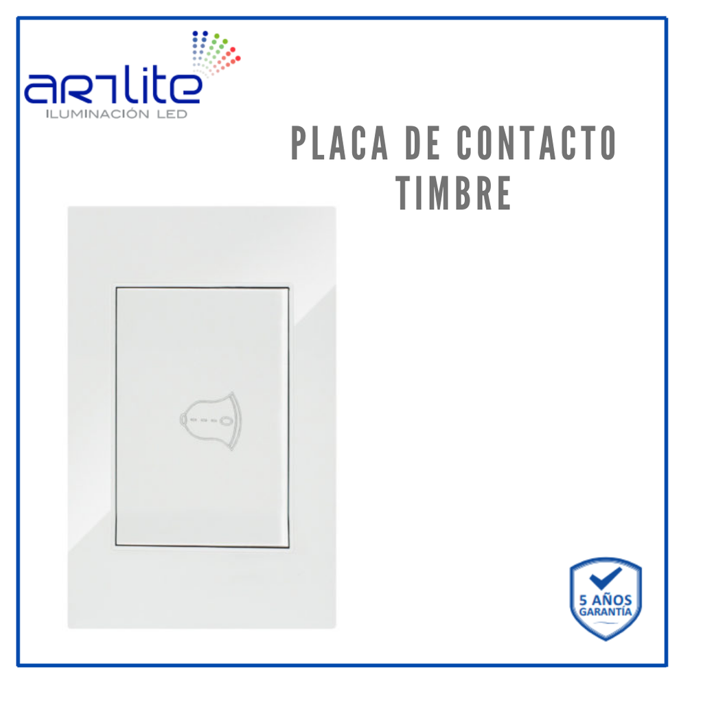 INN- PLACA CONTACTO TIMBRE BCO