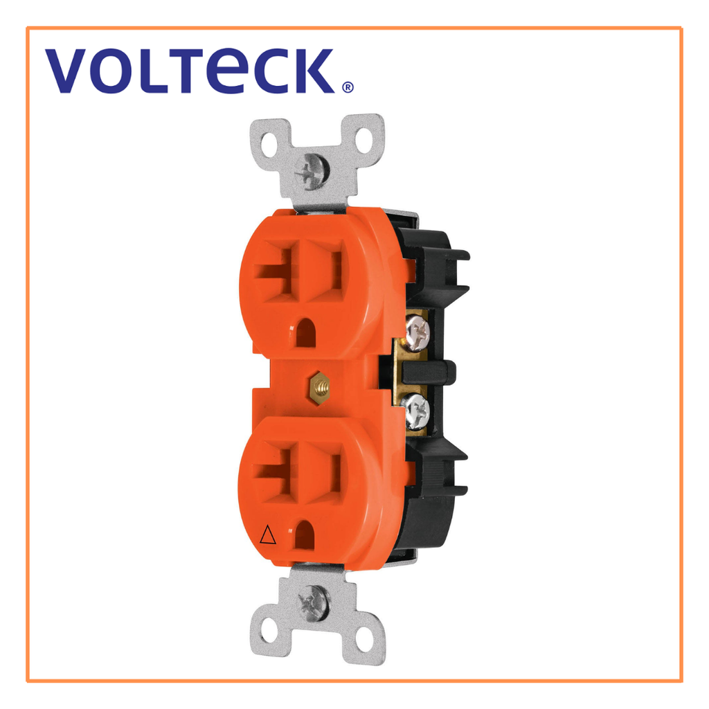 TRU- CONTACTO DÚPLEX TIERRA AISLADA, LÍNEA STANDARD VOLTECH 20A