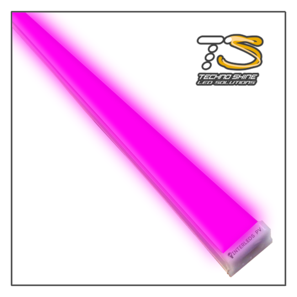 [T8I12018WPP K] TSH- T8 NEÓN INTEGRADO PLÁSTICO 1.2 M 18W ROSA