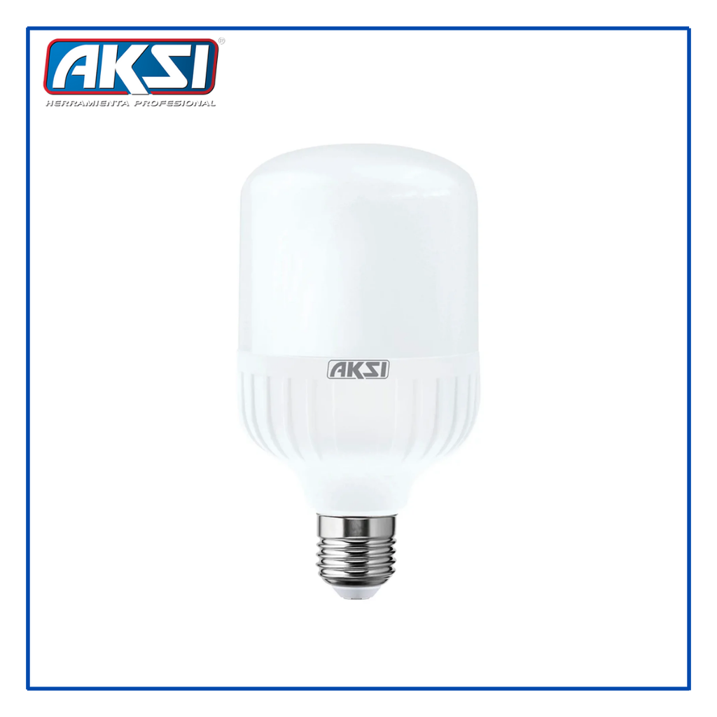 AKS- FOCO LED ALTA POTENCIA 40W TIPO T LUZ BLANCA E27