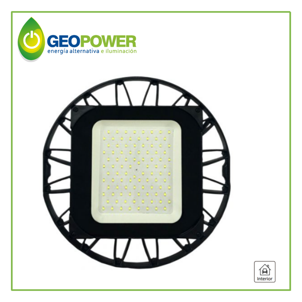 GEO- LUMINARIO DE ED TIPO CAMPANA 100W