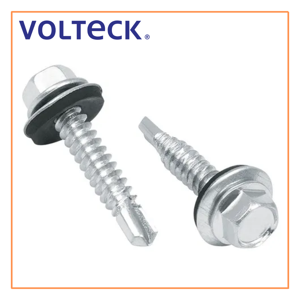 TRU- PIJA PUNTA DE BROCA 2" CON RONDANAS 50 PZ