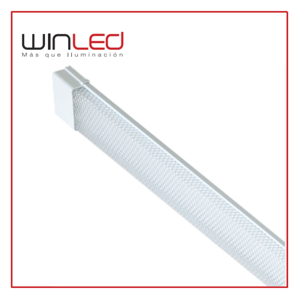 WIN- GABINETE LED TIPO REGLETA ESCOLAR 36W BF