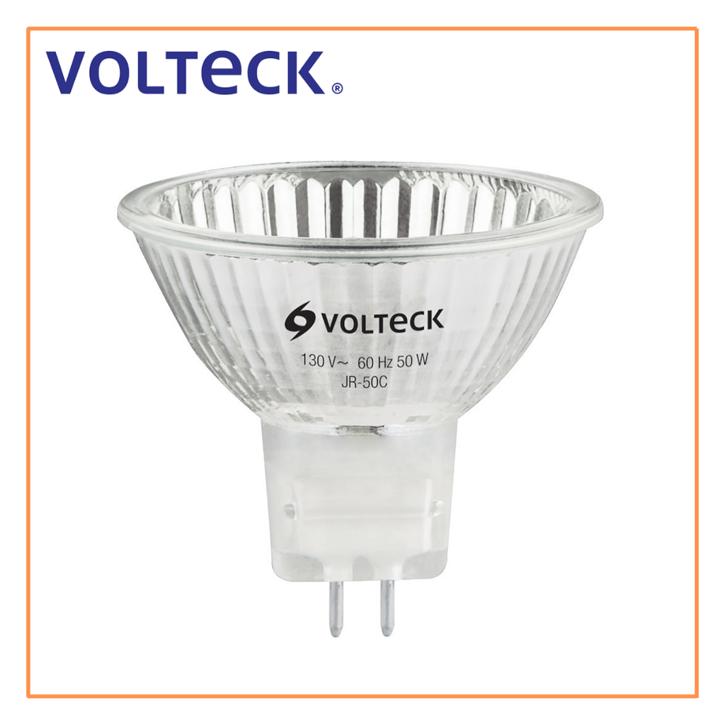 TRU- LÁMPARA DE HALÓGENO TRANS. 50W TIPO MR16 EN CAJA, VOLTECK