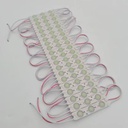 100pz MÓDULOS DE 3 LEDS SMD EXTERIOR 12v BLANCO FRÍO