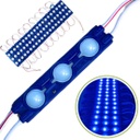 20pz MÓDULOS DE 3 LED SMD EXTERIOR 12v AZUL