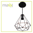MAX- DIAMANTE NEGRO LUMINARIO COLGANTE 1XE26