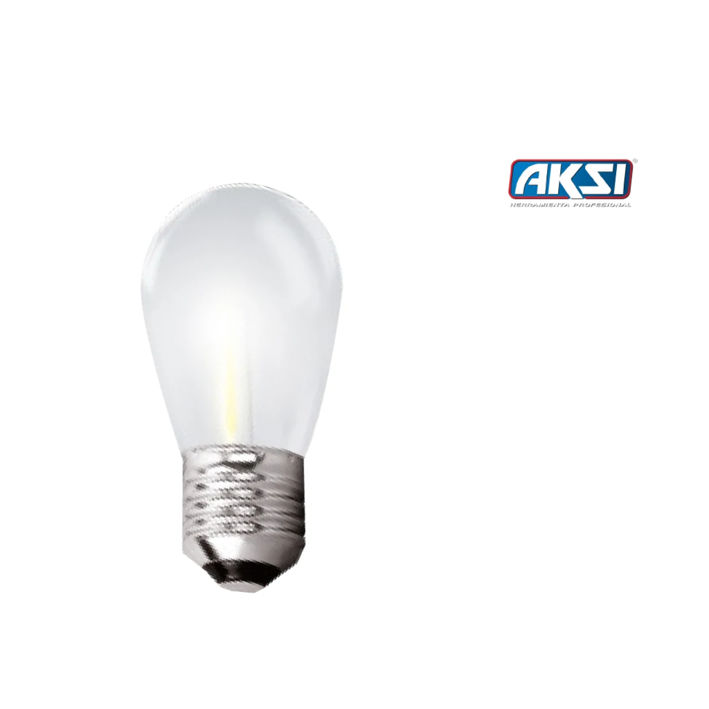 AKS- FOCO LED COLOR S14 1W CÁLIDO 3000k