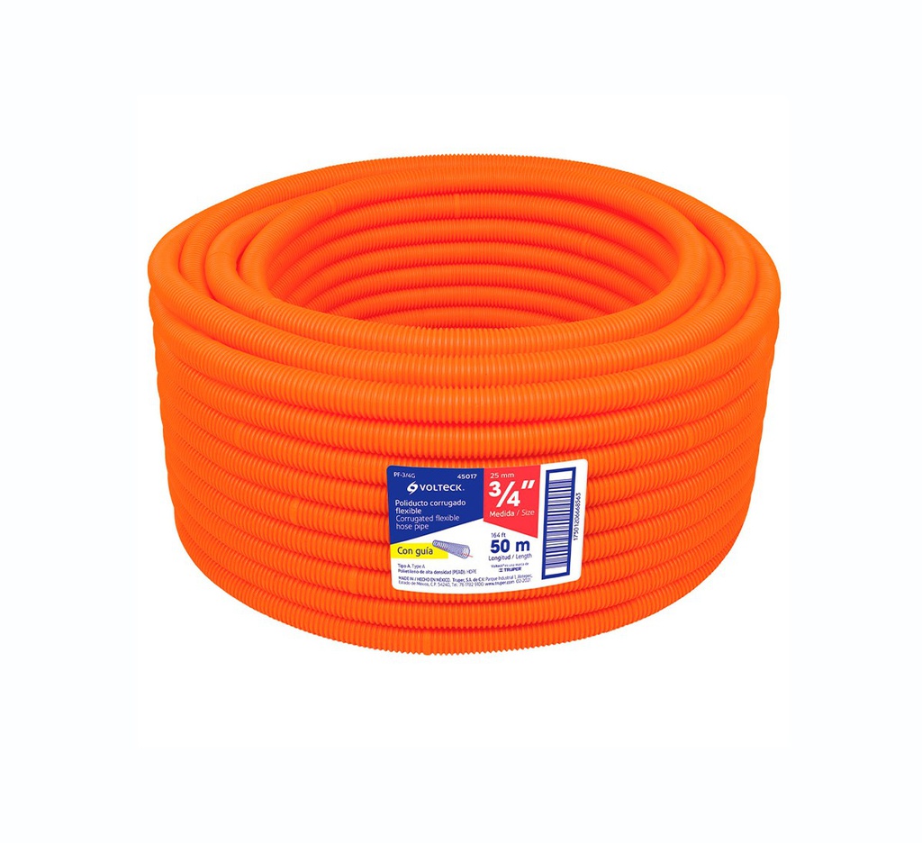 AKS - POLIDUCTO FLEXIBLE CORRUGADO 3/4" 1M