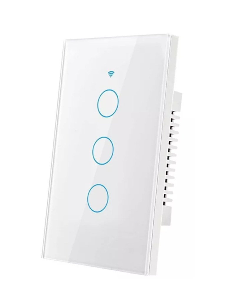 [124911] AKS- PLACA INTERRUPTOR INTELIGENTE WIFI BLANCO DIMER