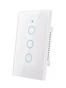 AKS- PLACA INTERRUPTOR INTELIGENTE WIFI BLANCO DIMER