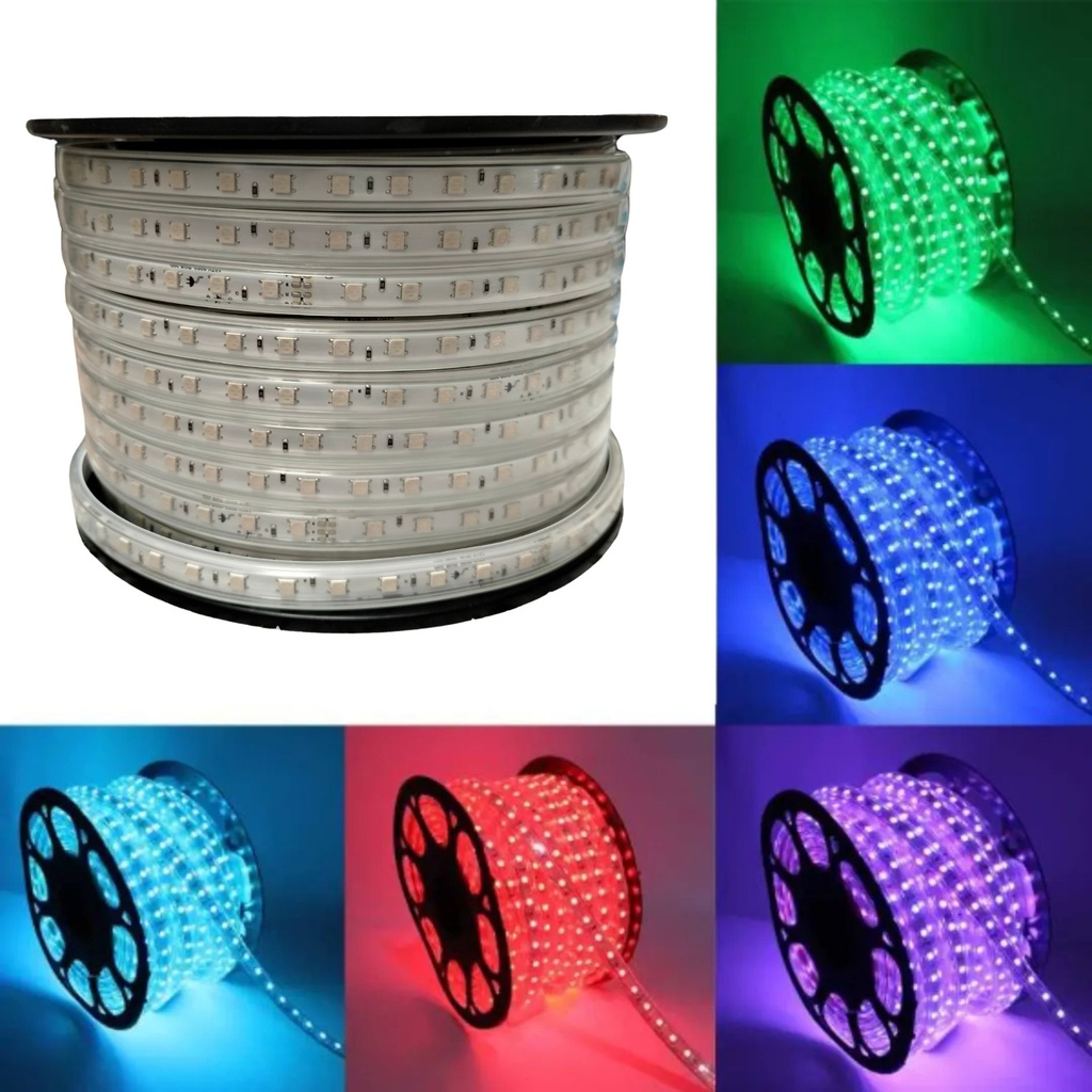 ILV - 25m MANGUERA SMD5050 CON DRIVER RGB