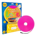 ILV - MANGUERA NEON FLEX 5M 2835 CON DRIVER ROSA