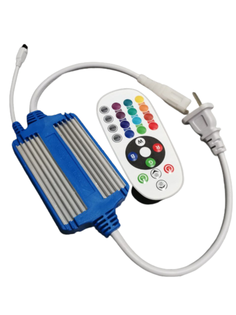 ILV - ELIMINADOR CONTROLADOR C/ CLIP P/MANGUERA 5050 RGB 4PIN