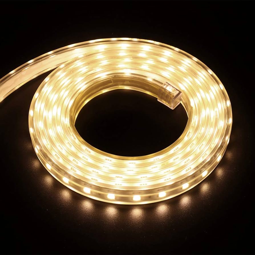 [DD-02V-0007-02A-5M] 5m - MANGUERA LED SMD2835 120 LEDS/m C/ CLAVIJA  LUZ CALIDA