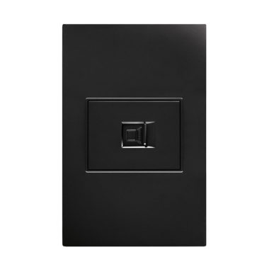 [APL-309] INN - PLACA CONTACTO RED LAN TIPO RJ45 NEGRO