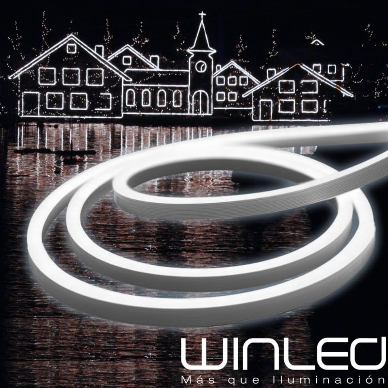 WIN- MANGUERA LED NEON 2835 25M BLANCO FRÍO