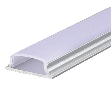 [WPE-104] WIN- PERFIL ALUMINIO FLEXIBLE OPALINO (TRAMO de 2m)