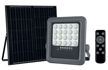 [ASL-006] INN- REFLECTOR SOLAR EXTERNO CON PANEL Y CONTROL REMOTO 500LM BF