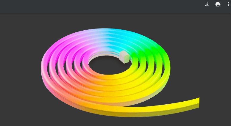 ILV - MANGUERA NEON 3535 10MM RGB