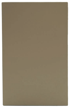 [APL-501] INN - PLACA LUXURY APAGADOR DE 1 INTERRUPTOR 3 VÍAS COLOR GRIS ORO