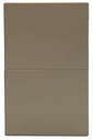 INN - PLACA LUXURY APAGADOR DE 2 INTERRUPTORES 3 VÍAS COLOR ORO