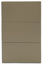 INN - PLACA LUXURY APAGADOR DE 3 INTERRUPTORES 3 VÍAS COLOR ORO