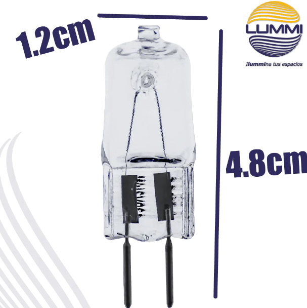 LUM- FOCO CACAHUATE 127V. 50W. GY6.35