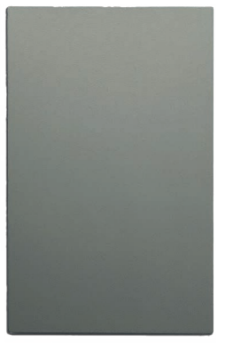 [APL-401] INN - PLACA LUXURY APAGADOR DE 1 INTERRUPTOR 3 VÍAS COLOR GRIS OXFORD