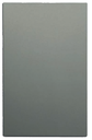 INN - PLACA LUXURY APAGADOR DE 1 INTERRUPTOR 3 VÍAS COLOR GRIS OXFORD