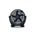 AKS -  VENTILADOR DE PISO NEGRO 3 VELOCIDADES 15" 55w INCLINABLE