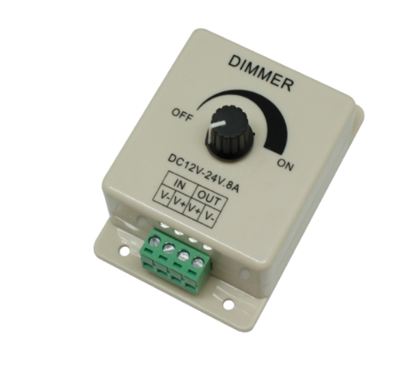 AGE- DIMMER DE PERILLA 12V-24V/8A P/MODULO Y TIRA LED